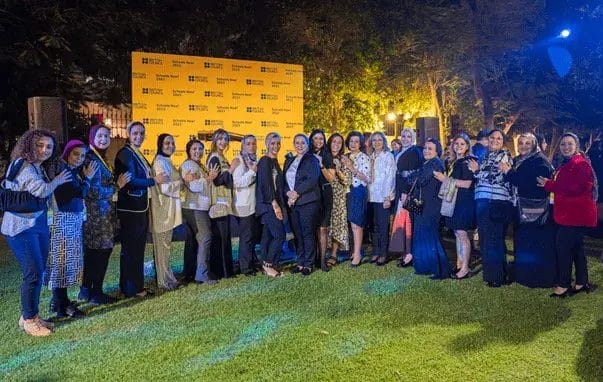 Ladies attending the event