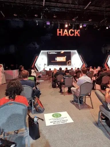 HACKATHON event with Nspyr Events Management staffing in Dubai