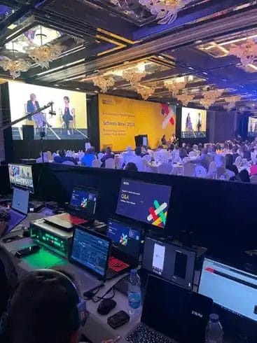 Stage Management team at British Council 2023