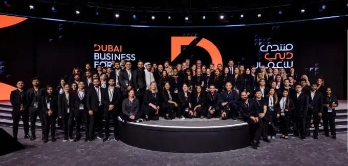 Dubai Business Forum group staff