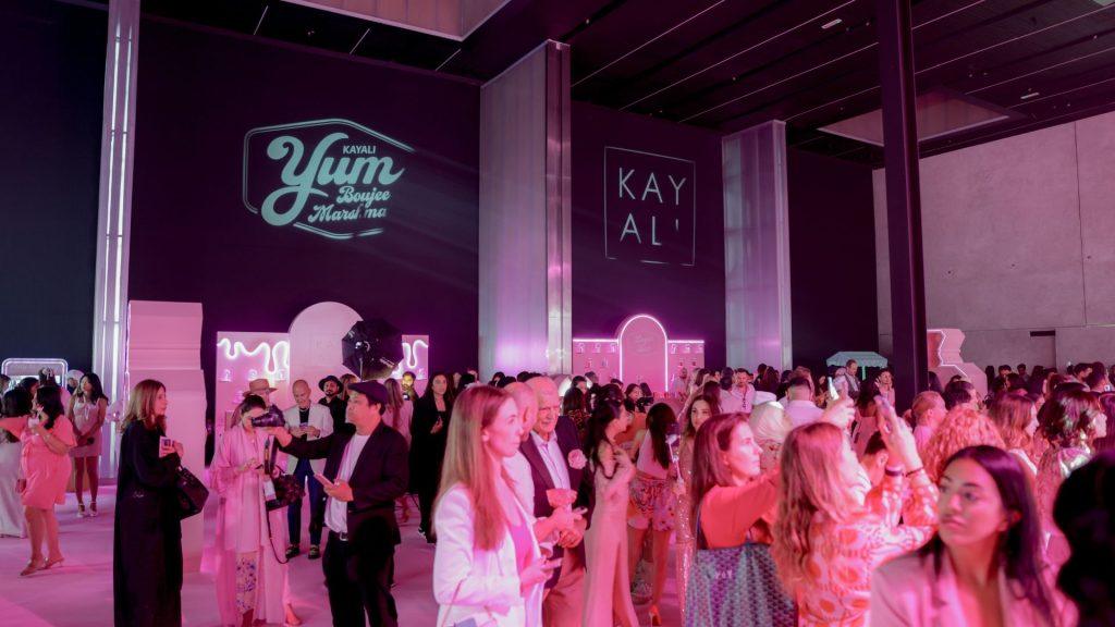Kayali Yum Boujee Marshmallow product launch event in The Concrete, Alserkal Avenue