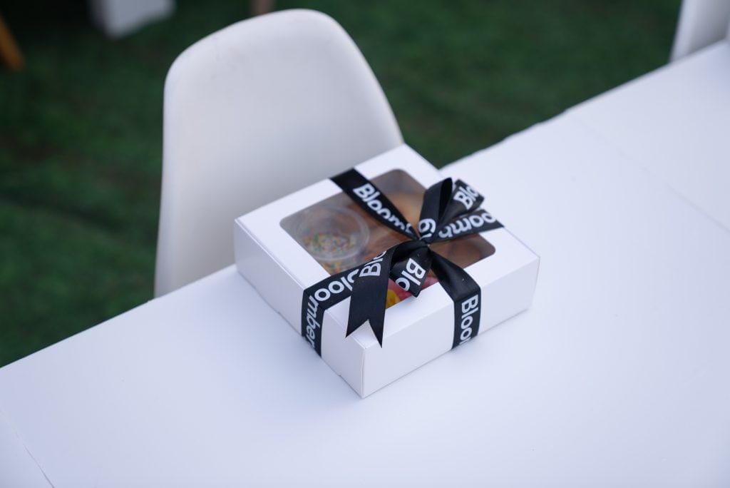 Cookie painting at Bloomberg Iftar Dinner