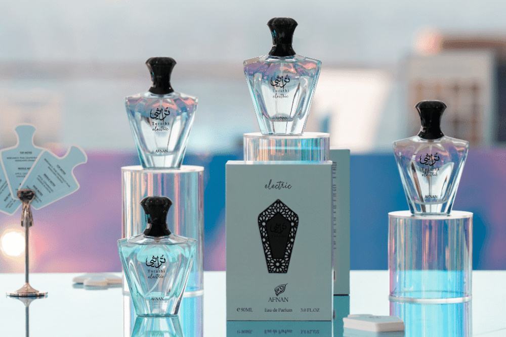 Afnan Perfumes Turathi Electric product launch